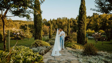 Cadre naturel pour mariage en Ardèche sud